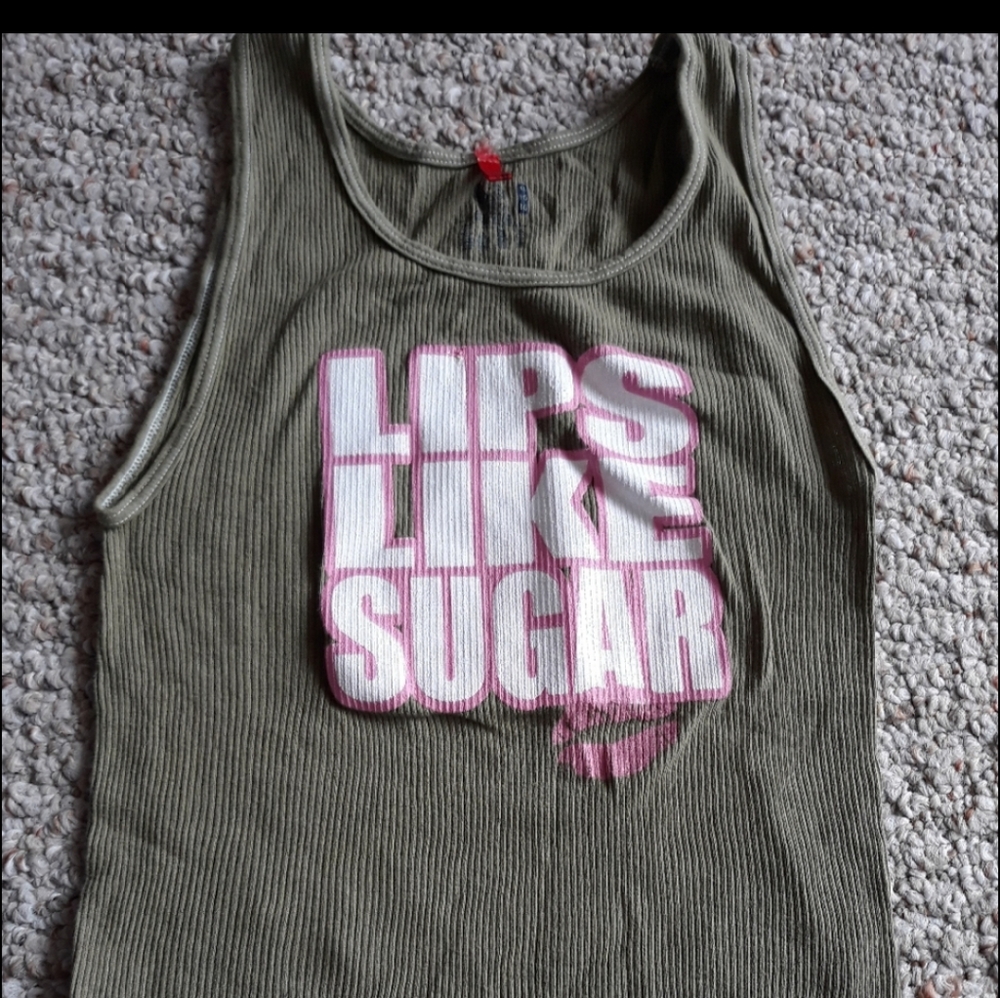 Graphic tank top